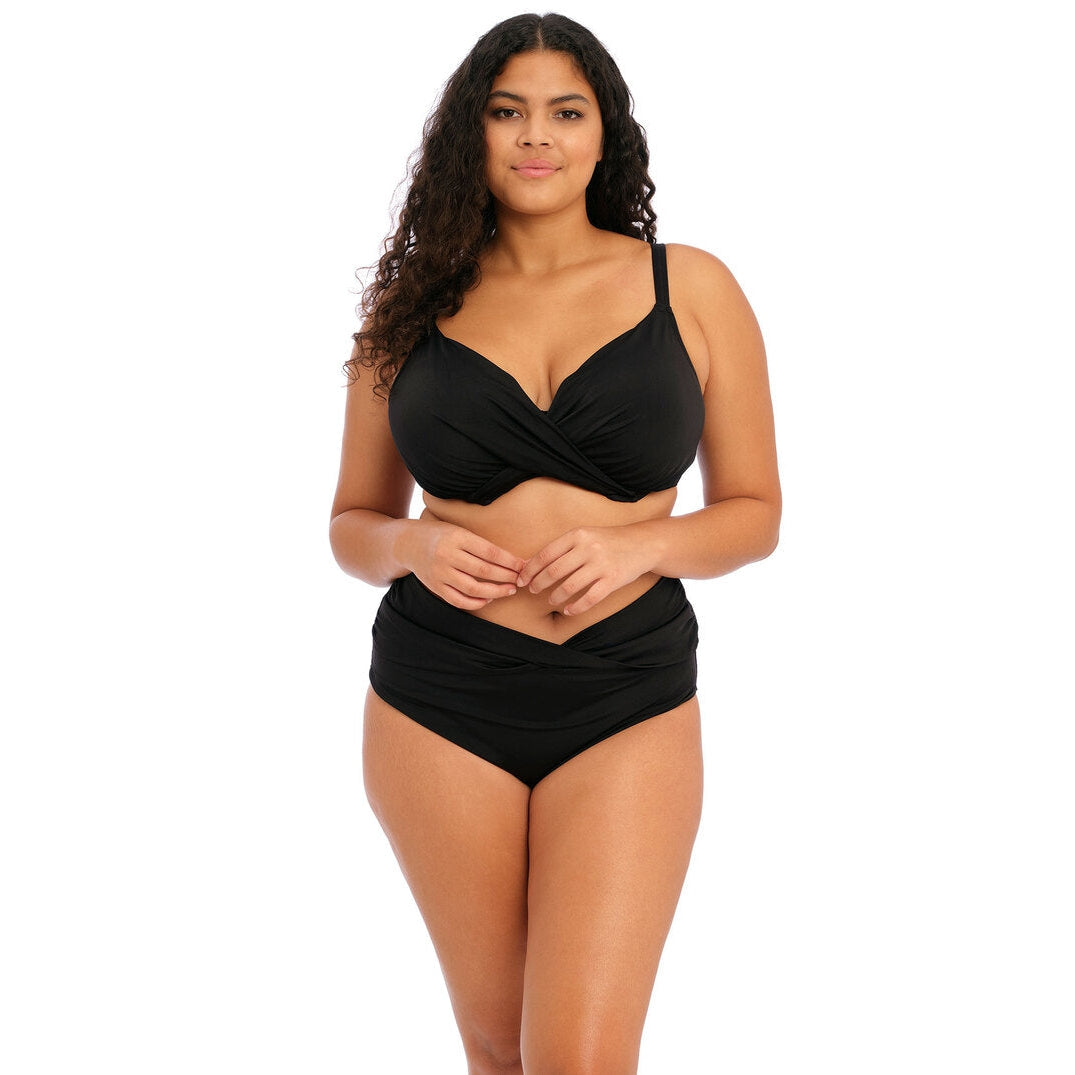 Elomi Swim Magnetic Plunge Bikini Top - Black  Bras Galore – Bras Galore -  Lingerie and Swimwear Specialist