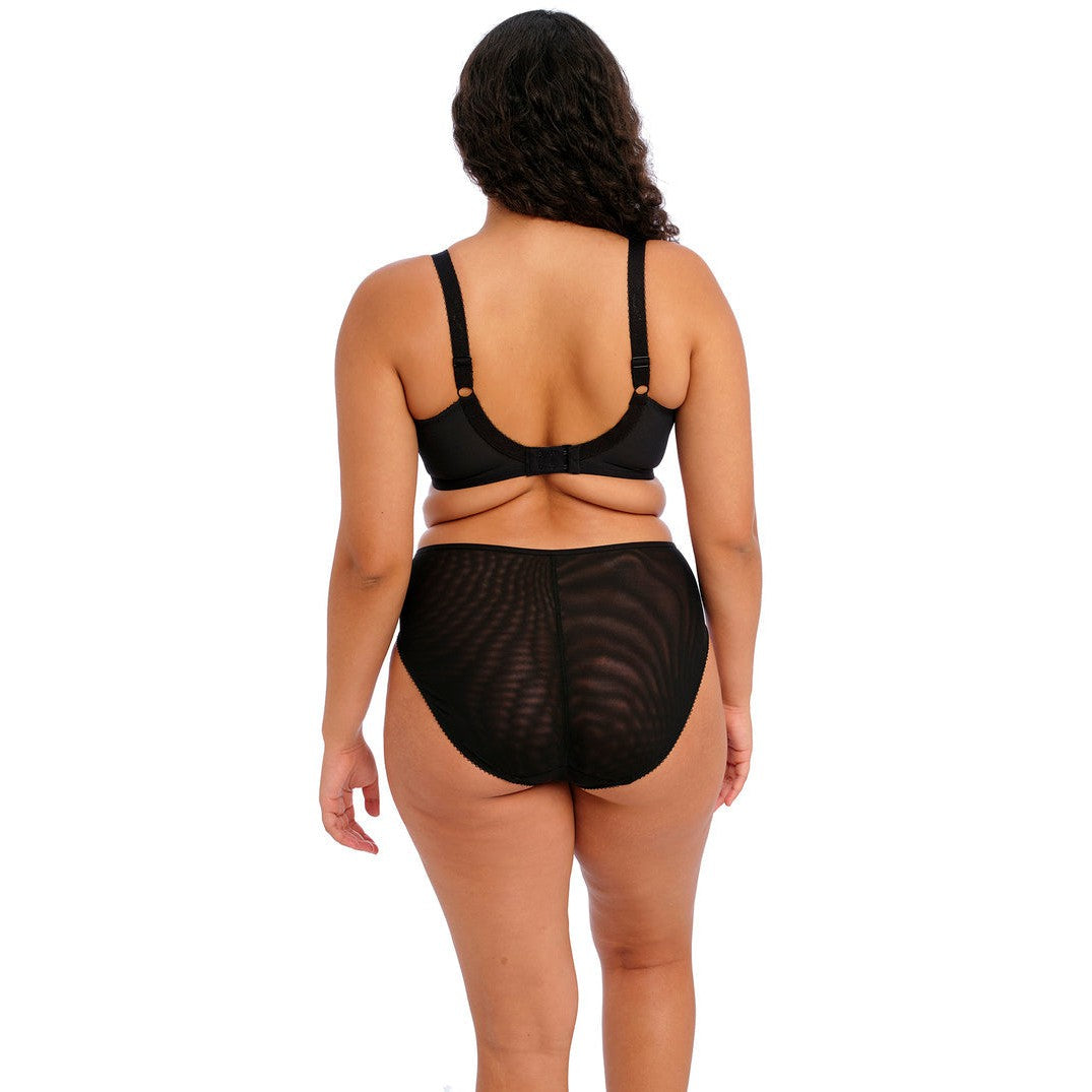 Elomi Namrah High Leg Brief - Black  Bras Galore – Bras Galore - Lingerie  and Swimwear Specialist