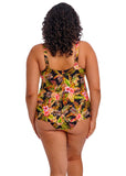 Elomi Swim Tiger Valley Non Wired Moulded Tankini Top - Black