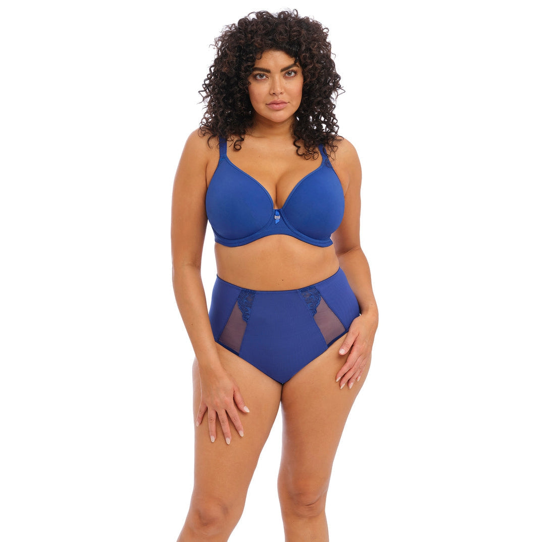Elomi Bijou Banded Moulded Bra - Lapis  Bras Galore – Bras Galore -  Lingerie and Swimwear Specialist