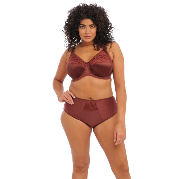 Elomi Cate Full Cup Banded Bra - Dark Copper - PRE ORDER ONLY