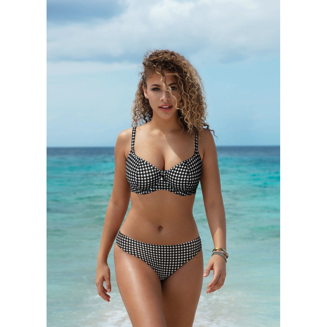 Freya Check In Sweetheart Padded Bikini Top - Monochrome  Bras Galore –  Bras Galore - Lingerie and Swimwear Specialist