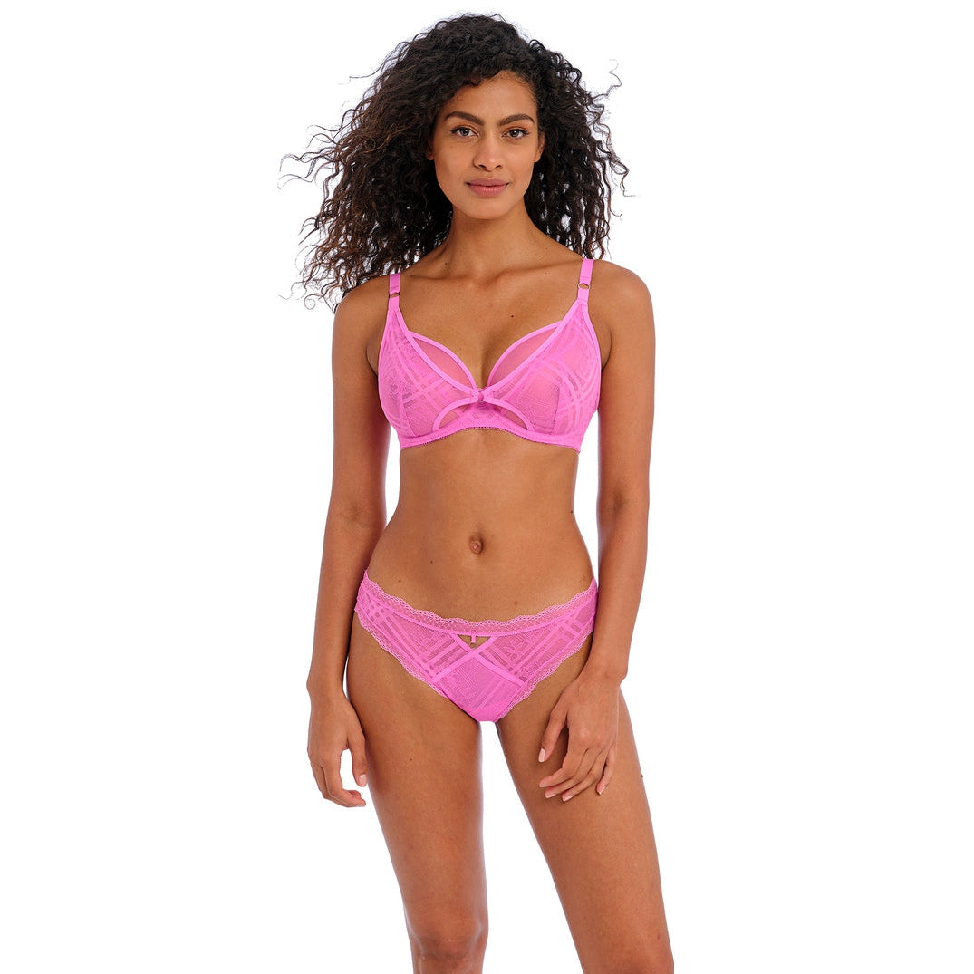 Freya Fatale High Apex Plunge Bra - Candy Pink  Bras Galore – Bras Galore  - Lingerie and Swimwear Specialist