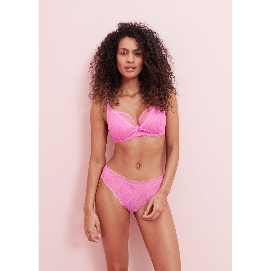 Freya Fatale High Apex Plunge Bra - Candy Pink  Bras Galore – Bras Galore  - Lingerie and Swimwear Specialist