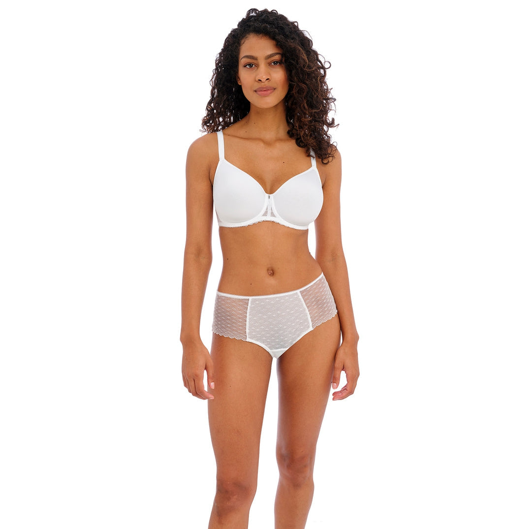 Freya Signature Short & Brazilian - White – Bras Galore - Lingerie and  Swimwear Specialist