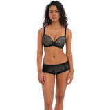 Freya Tailored Moulded Plunge T-Shirt Bra - Black