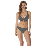 Freya Beach Hut High Apex Bikini Top - Black-Bras Galore - Lingerie and Swimwear Specialist