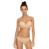 Freya Deco Moulded Strapless Bra - Nude