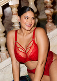 Elomi Brianna Plunge Bra - Haute Red - Pre-Order ONLY September