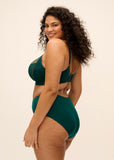 Elomi Sachi Plunge Bra - Deep Emerald - Pre-Order ONLY October