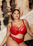 Elomi Brianna Plunge Bra - Haute Red - Pre-Order ONLY September