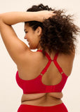Elomi Brianna Padded Half Cup Bra - Haute Red - Pre-Order ONLY September