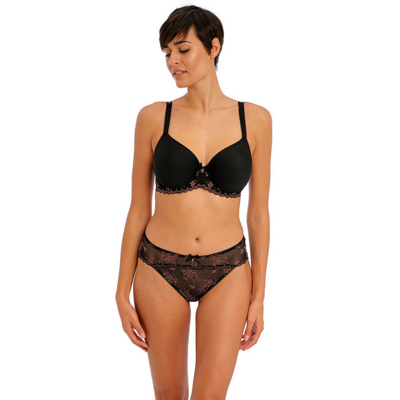 Freya Offbeat Decadence Brief & Brazilian - Black