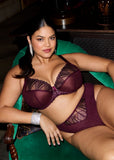 Elomi Reja Plunge Bra - Fig