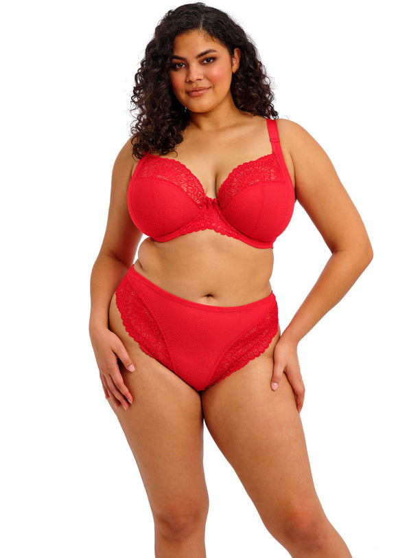 Elomi Tiernie Brief & Thong - Red - Pre-Order ONLY October