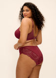 Elomi Tiernie Brief & Thong - Tibetan Red - Pre-Order ONLY August