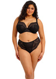 Elomi Tiernie Brief & Thong -Black - Pre-Order ONLY October