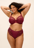 Elomi Tiernie Brief & Thong - Tibetan Red - Pre-Order ONLY August