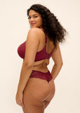 Elomi Tiernie Brief & Thong - Tibetan Red - Pre-Order ONLY August
