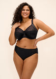 Elomi Cate Full Cup Banded Bra - Black