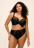 Elomi Lucie Plunge Bra - Jet - Pre-Order ONLY October