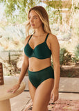 Fantasie Demure Moulded Bra - Forest Green - Pre-Order ONLY July