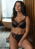 Fantasie Magdalena Side Support Bra - Noir - Pre-Order ONLY December