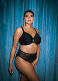 Elomi Charley Bandless Spacer Moulded Bra - Black