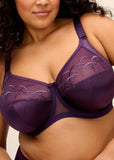 Elomi Cate Full Cup Banded Bra - Dark Violet - Pre-Order ONLY November