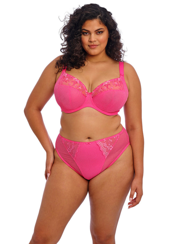 Elomi Charley High Leg Brief - Pink