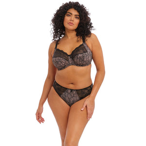 Elomi Morgan Banded Bra - Ebony