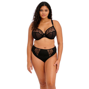 Elomi Namrah High Leg Brief - Black  Bras Galore – Bras Galore - Lingerie  and Swimwear Specialist