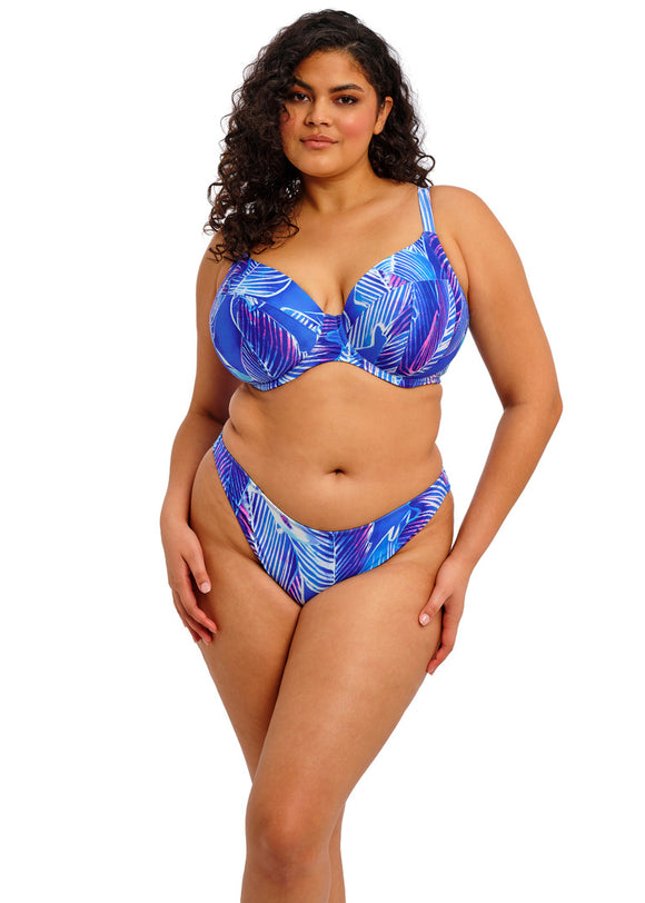 Elomi Swim Maluku Island Plunge Bikini Top - Atlantic