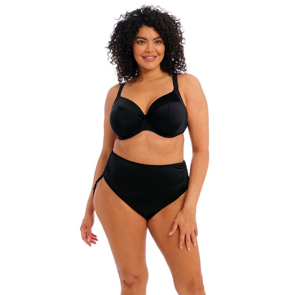 Elomi Swim Plain Sailing Adjustable Bikini Brief - Black