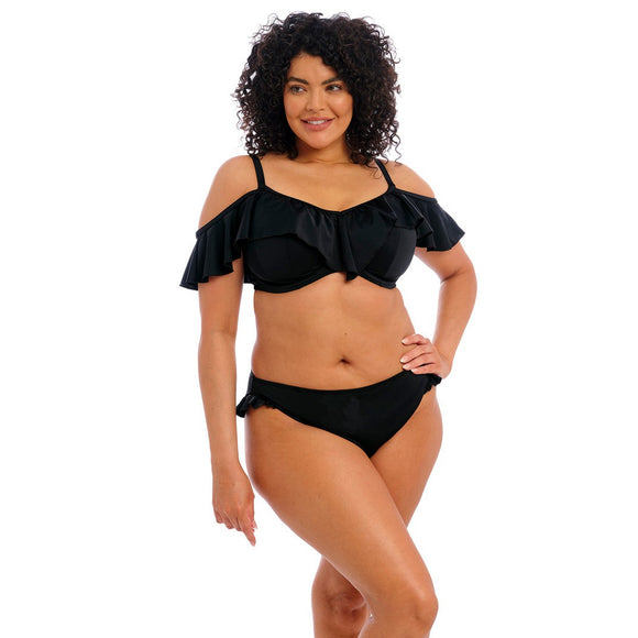 Elomi Swim Plain Sailing High Leg Bikini Brief - Black