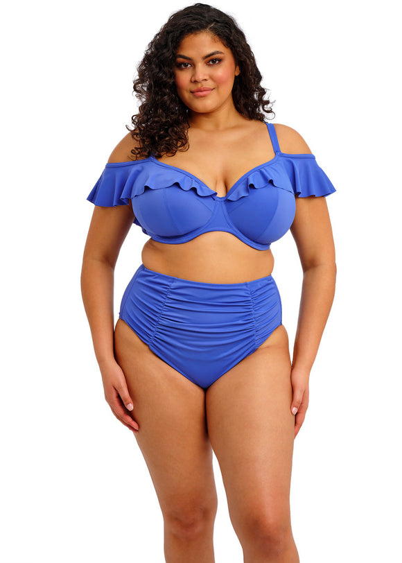Elomi Swim Plain Sailing Ruffles Bikini Top - Azure - Pre-Order ONLY October
