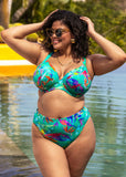 Elomi Swim Toyama Tides Plunge Bikini Top