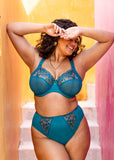 Elomi Zarla Banded Bra - Ocean Depths