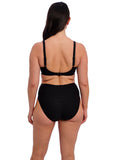 Fantasie Beach Waves High Waist Bikini Brief - Black