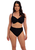 Fantasie Beach Waves High Waist Bikini Brief - Black
