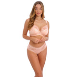 Fantasie Fusion Lace Padded Plunge Bra - Blush