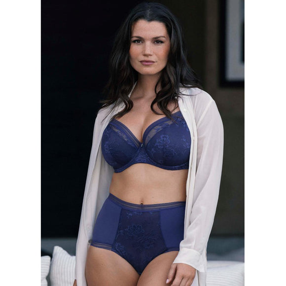Fantasie Fusion Lace Side Support Bra - French Navy