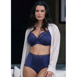 Fantasie Fusion Lace Side Support Bra - French Navy