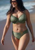 Fantasie Maya Bay Gathered Full Cup Bikini Top - Peridot - Pre-Order ONLY May