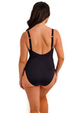 Fantasie Merissa Non Wired Plunge Swimsuit - Black - Pre-Order ONLY April