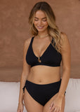 Fantasie Merissa Triangle Bikini Top - Black - Pre-Order ONLY April