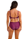 Fantasie Paros Coast Gathered Full Cup Bikini Top - Berry - Pre-Order ONLY April