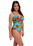 Fantasie Pichola Twist Front Swimsuit - Aqua