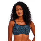 Freya Active High Octane Underwired Sports Bra - Midnight Leopard