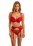 Freya Fascinate Suspender Belt - Cherry - Pre-Order ONLY August